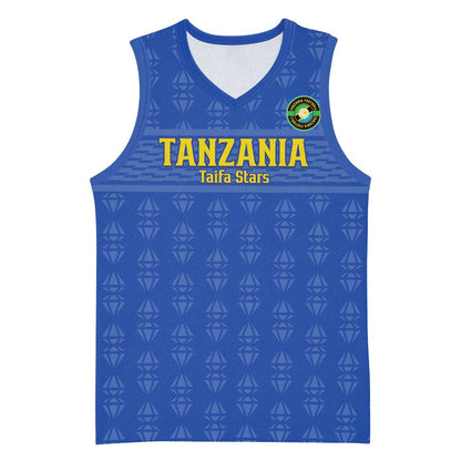 Custom Tanzania Football Basketball Jersey Taifa Stars Go Champions LT15
