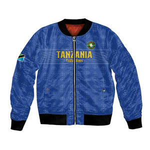 Custom Tanzania Football Bomber Jacket Taifa Stars Go Champions