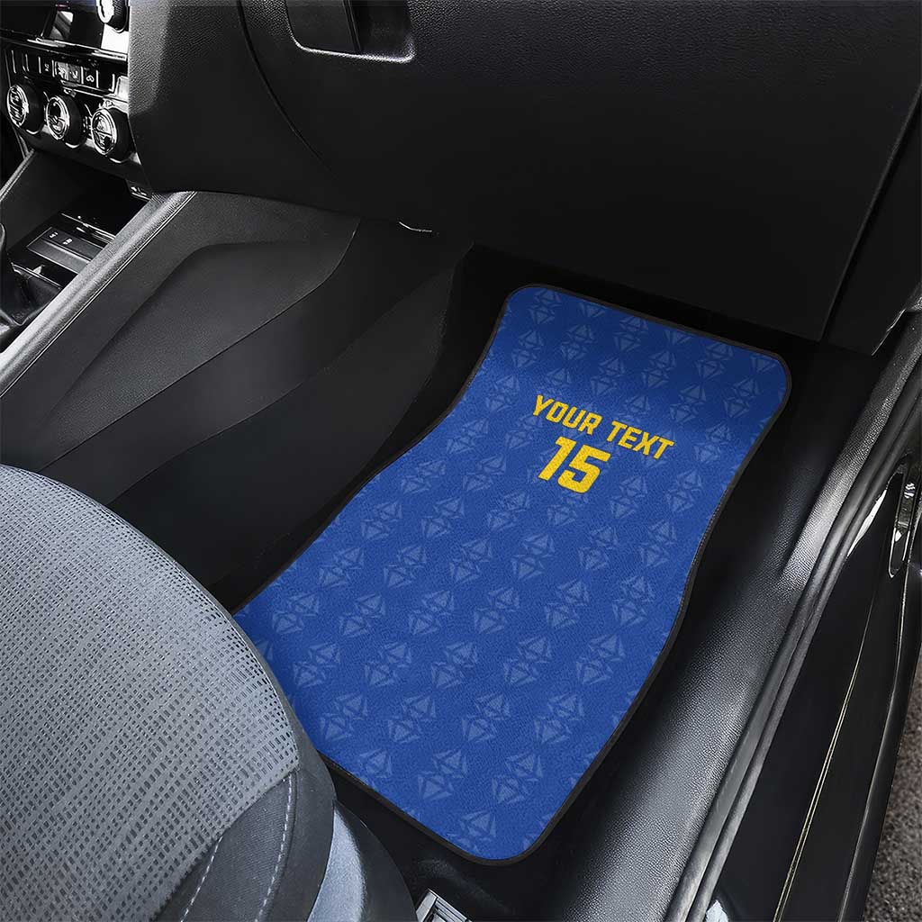 Custom Tanzania Football Car Mats Taifa Stars Go Champions