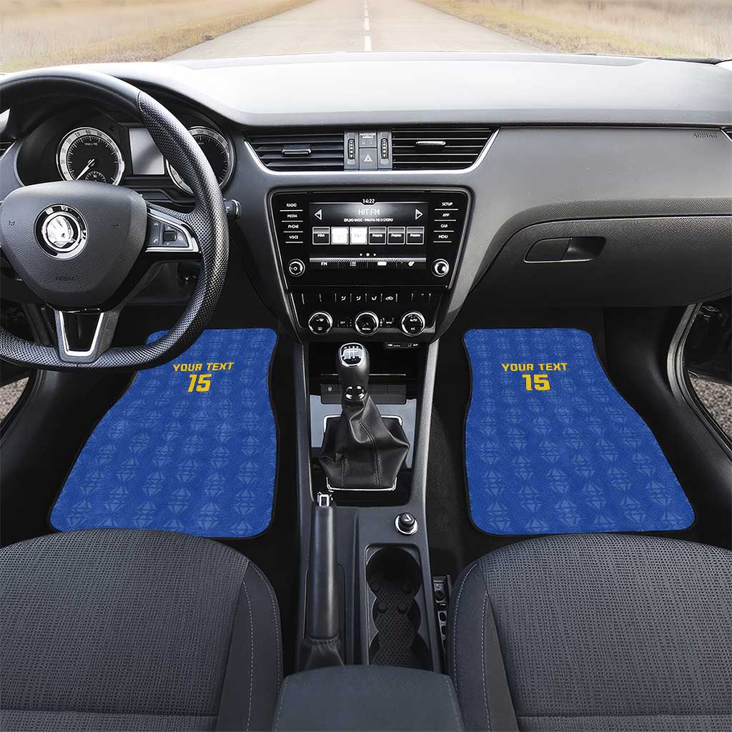Custom Tanzania Football Car Mats Taifa Stars Go Champions