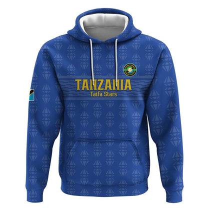 Custom Tanzania Football Hoodie Taifa Stars Go Champions