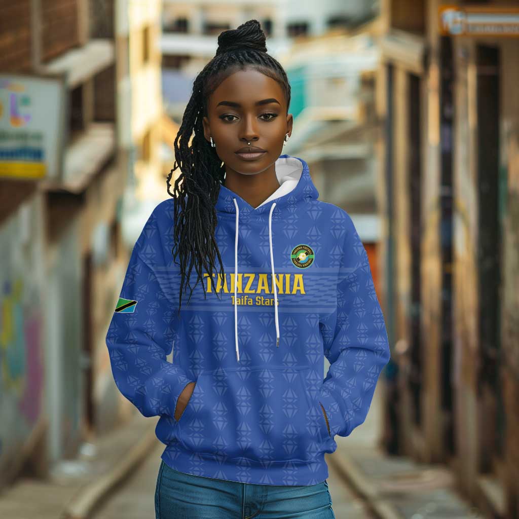 Custom Tanzania Football Hoodie Taifa Stars Go Champions