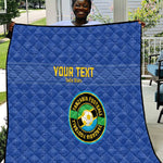 Custom Tanzania Football Quilt Taifa Stars Go Champions