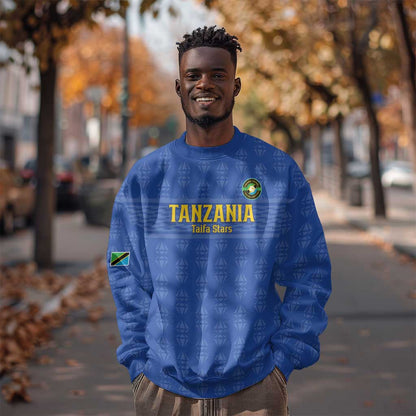 Custom Tanzania Football Sweatshirt Taifa Stars Go Champions