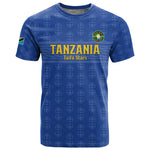 Custom Tanzania Football T shirt Taifa Stars Go Champions