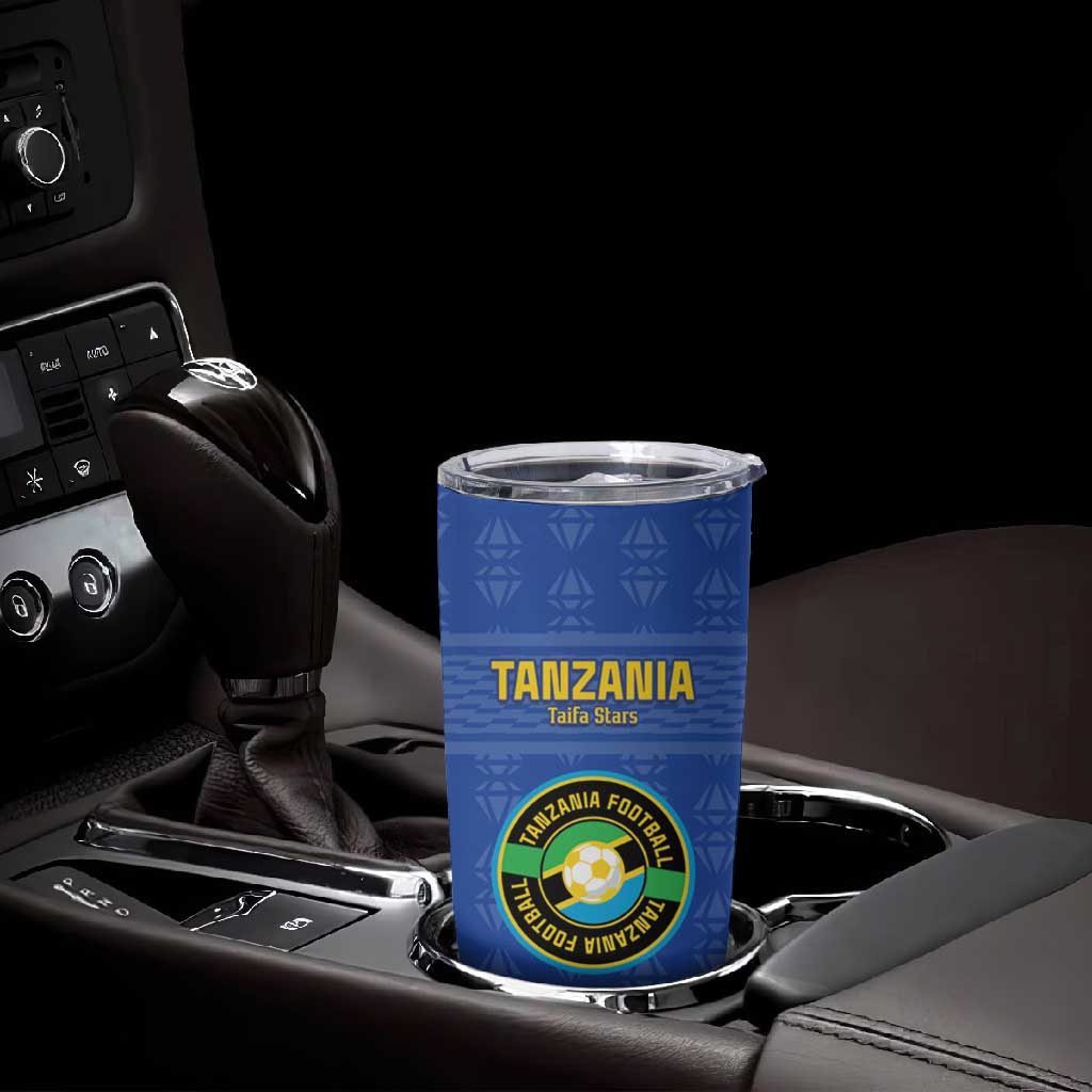 Custom Tanzania Football Tumbler Cup Taifa Stars Go Champions