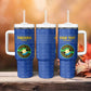 Custom Tanzania Football Tumbler With Handle Taifa Stars Go Champions