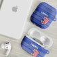 Liberia Football AirPods Case Women Blue Jersey