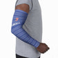 Custom Liberia Football Arm Sleeves Women Blue Jersey