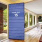 Custom Liberia Football Door Cover Women Blue Jersey