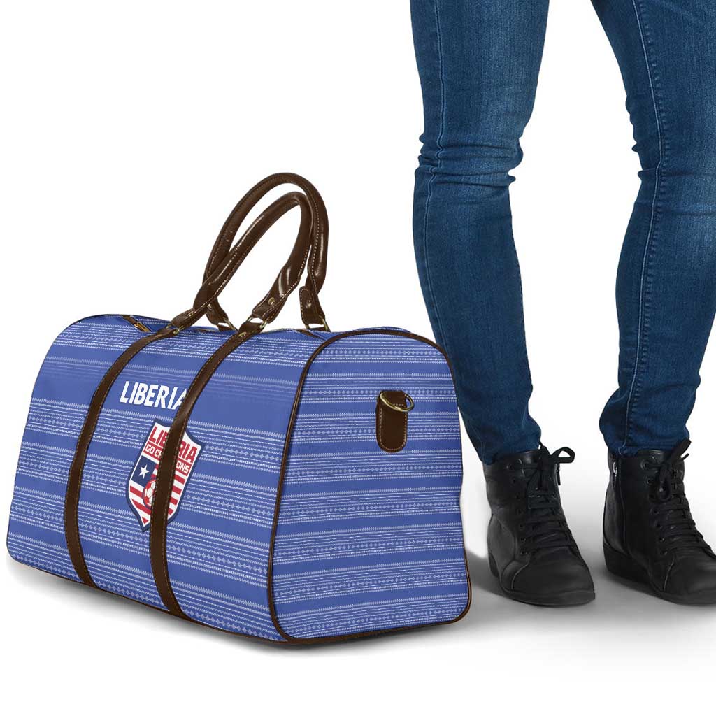 Liberia Football Travel Bag Women Blue Jersey