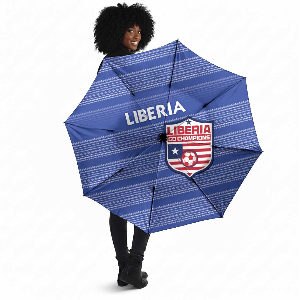 Liberia Football Umbrella Women Blue Jersey