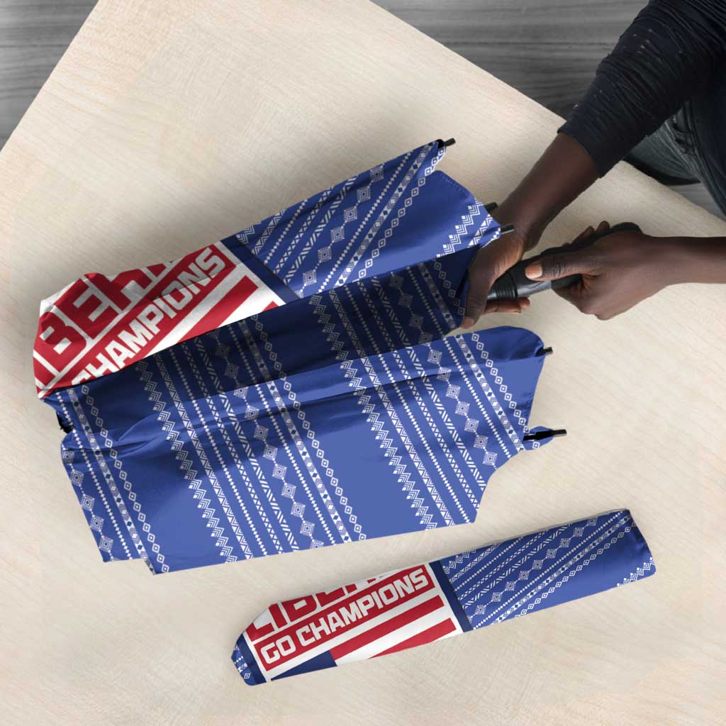 Liberia Football Umbrella Women Blue Jersey