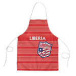 Liberia Football Apron Women Red Jersey