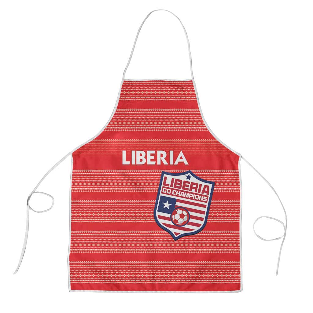Liberia Football Apron Women Red Jersey