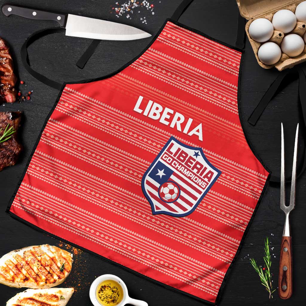 Liberia Football Apron Women Red Jersey