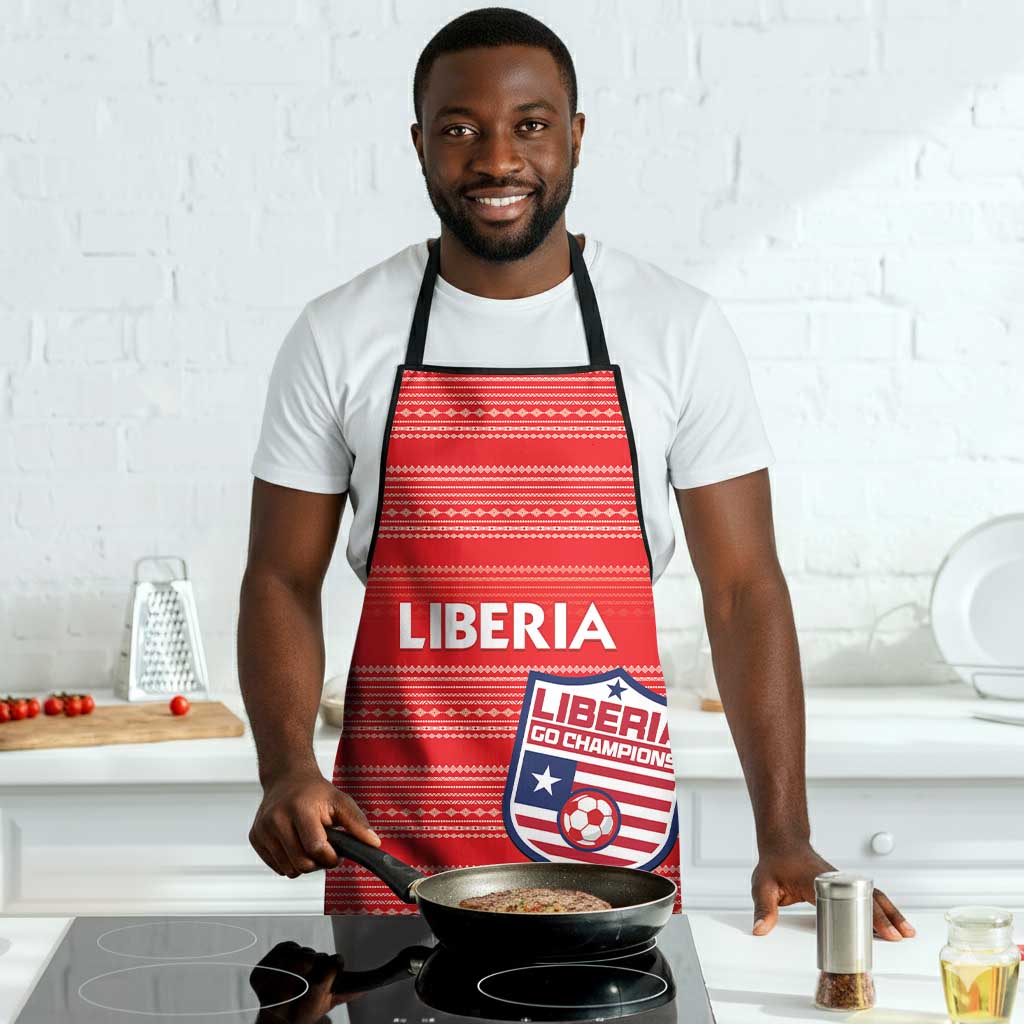 Liberia Football Apron Women Red Jersey