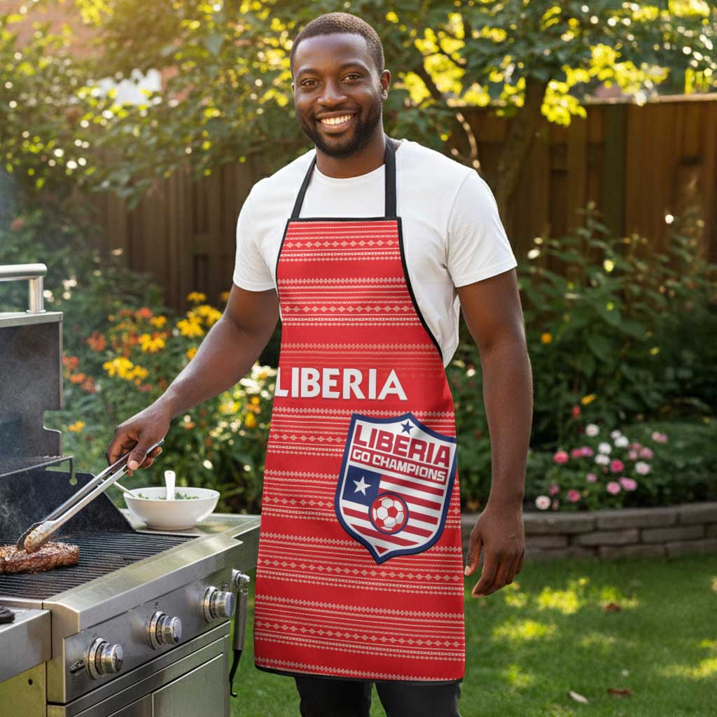 Liberia Football Apron Women Red Jersey
