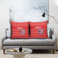 Liberia Football Pillow Cover Women Red Jersey