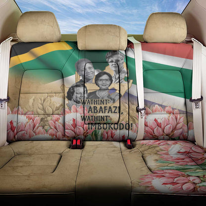 South African Women Fight Apartheir Back Car Seat Cover Wathint Abafazi Wathint Imbokodo - African Pride
