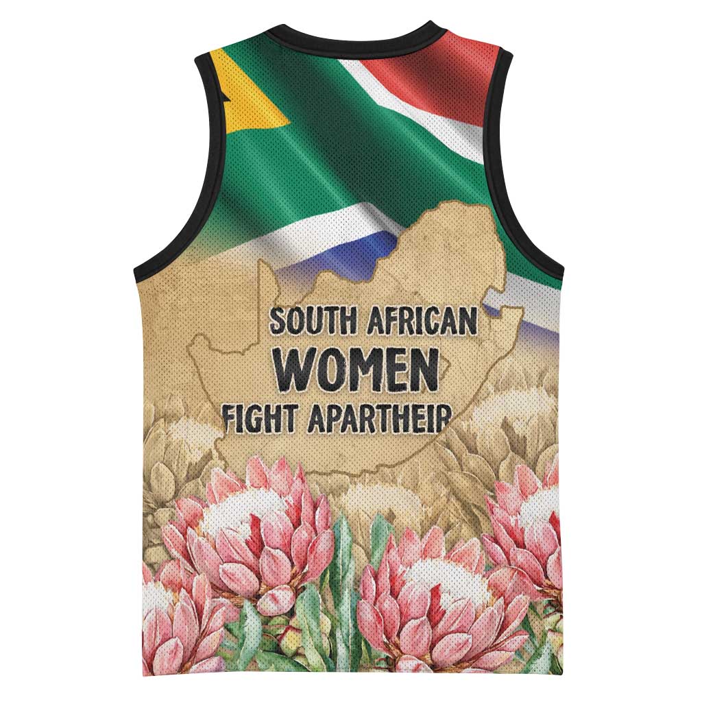 South African Women Fight Apartheir Basketball Jersey Wathint Abafazi Wathint Imbokodo LT15