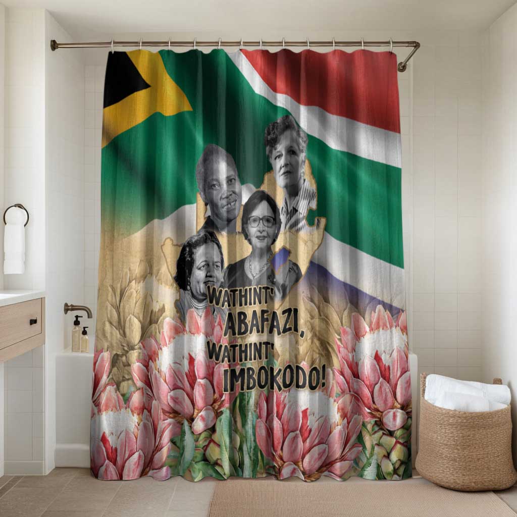 South African Women Mobilisation Bathroom Set Wathint Abafazi Wathint Imbokodo