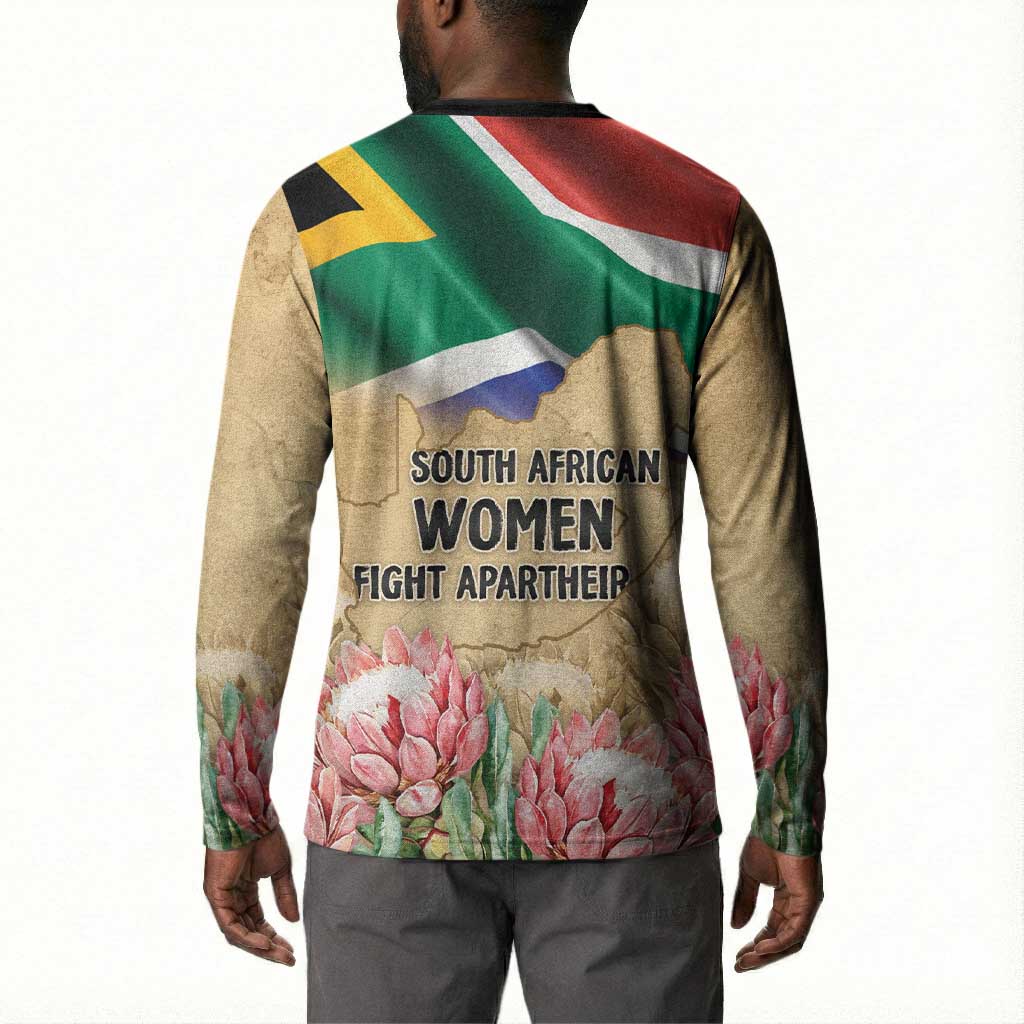 South African Women Mobilisation Button Sweatshirt Wathint Abafazi Wathint Imbokodo