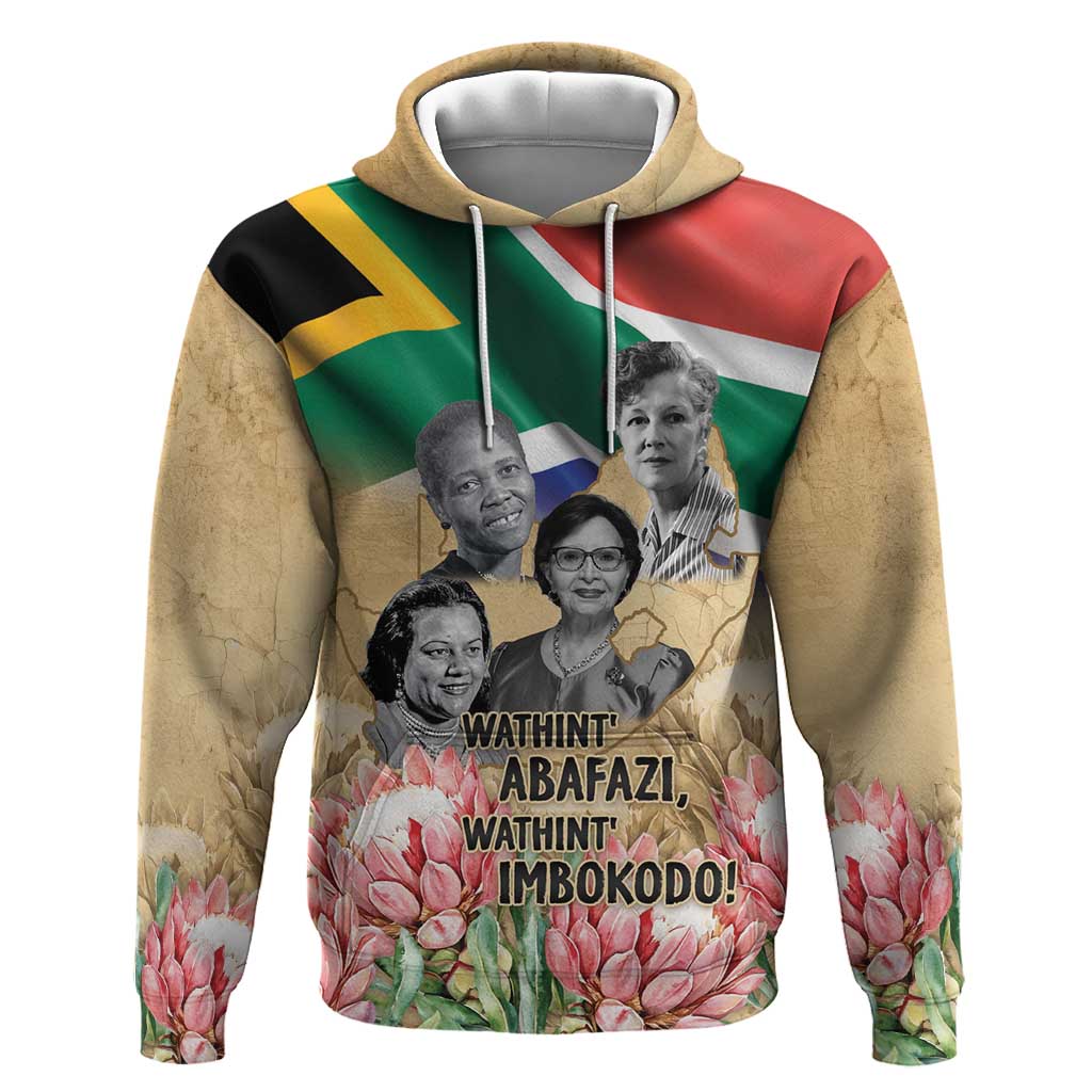 South African Women Fight Apartheir Hoodie Wathint Abafazi Wathint Imbokodo - African Pride