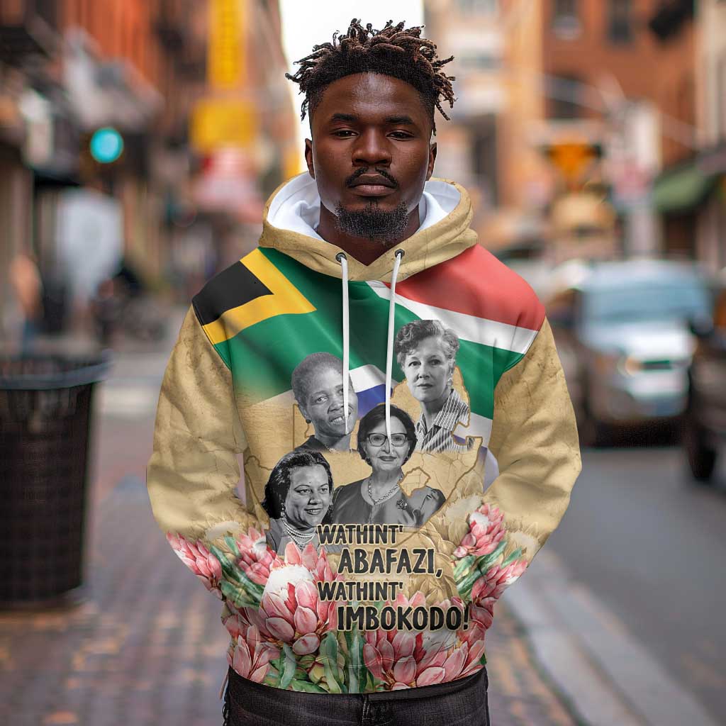 South African Women Fight Apartheir Hoodie Wathint Abafazi Wathint Imbokodo - African Pride