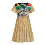 South African Women Fight Apartheir Kid Short Sleeve Dress Wathint Abafazi Wathint Imbokodo - African Pride