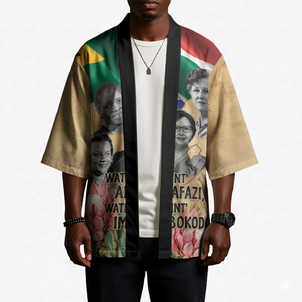 South African Women Mobilisation Kimono Wathint Abafazi Wathint Imbokodo