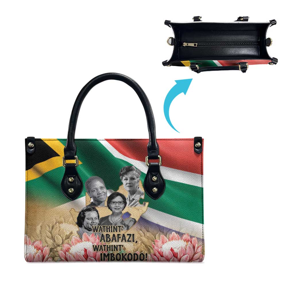 South African Women Mobilisation Leather Bag Wathint Abafazi Wathint Imbokodo