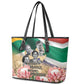 South African Women Fight Apartheir Leather Tote Bag Wathint Abafazi Wathint Imbokodo - African Pride