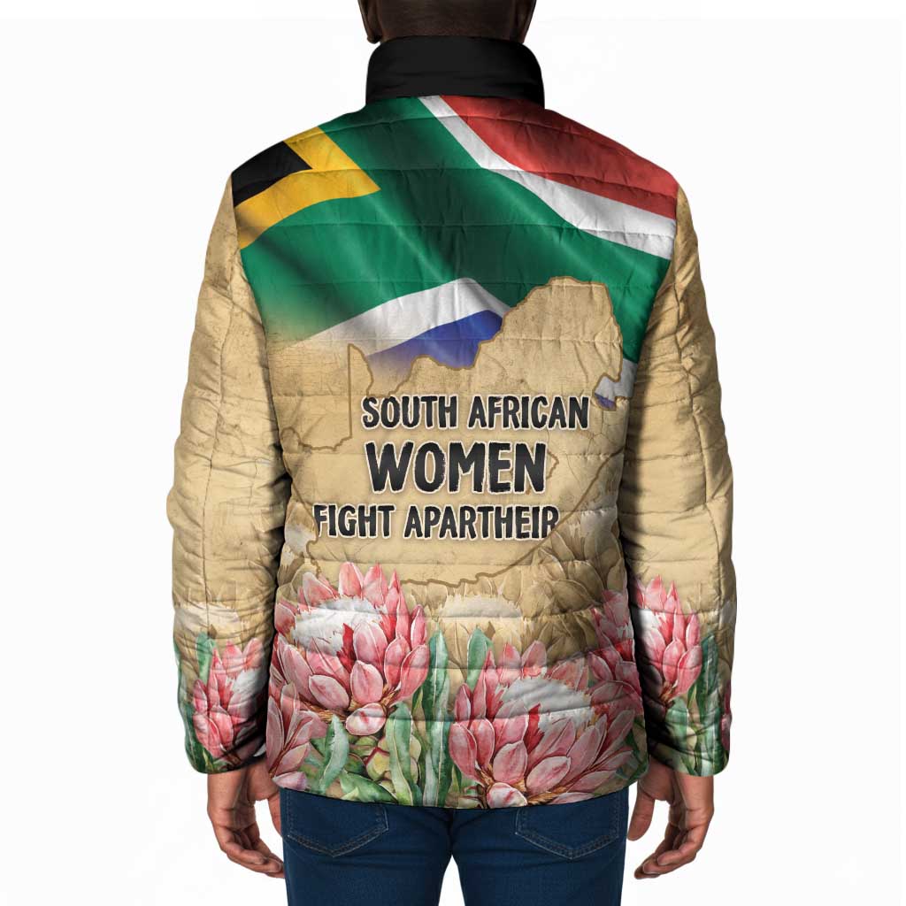 South African Women Mobilisation Padded Jacket Wathint Abafazi Wathint Imbokodo
