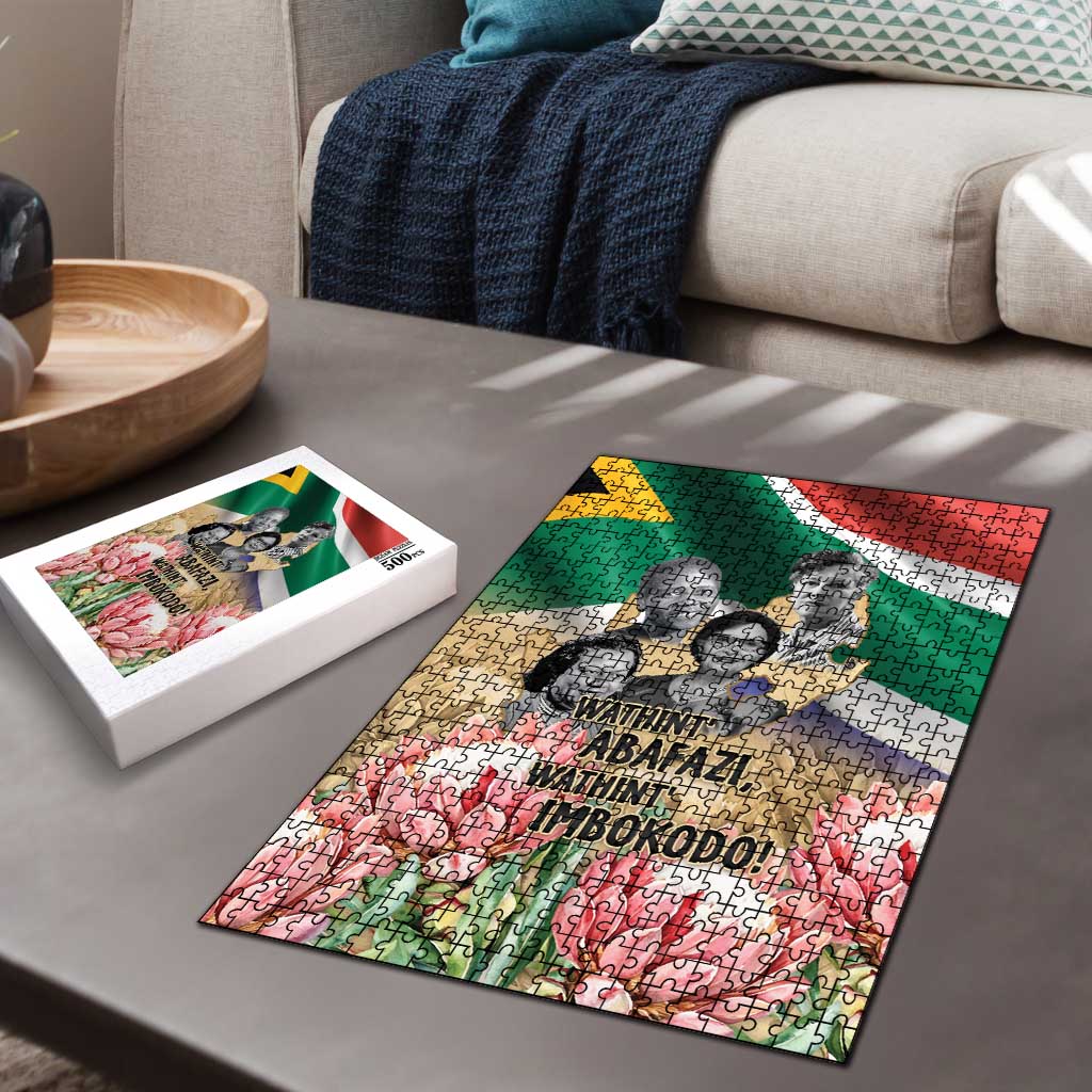 South African Women Mobilisation Puzzle Wathint Abafazi Wathint Imbokodo