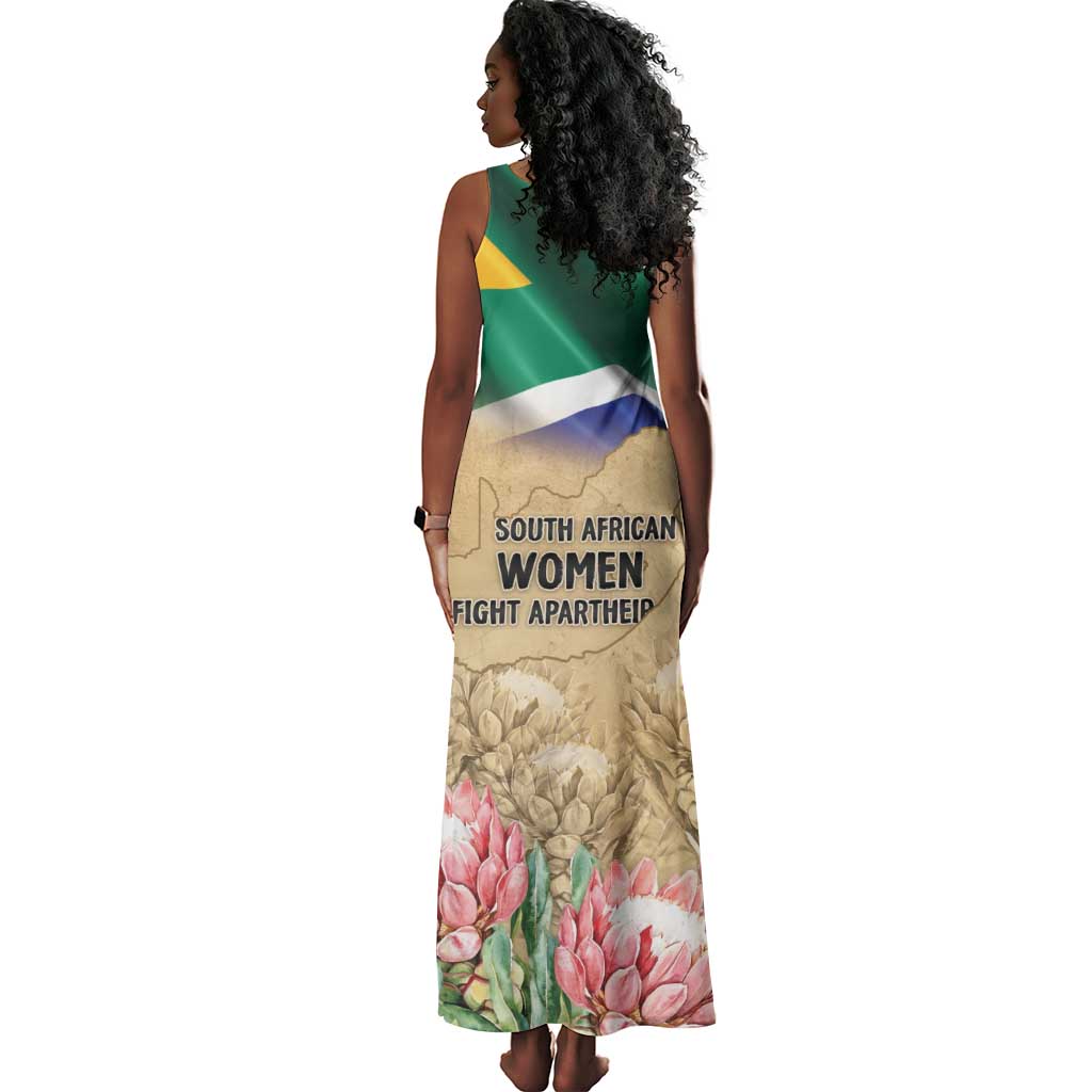 South African Women Fight Apartheir Tank Maxi Dress Wathint Abafazi Wathint Imbokodo - African Pride