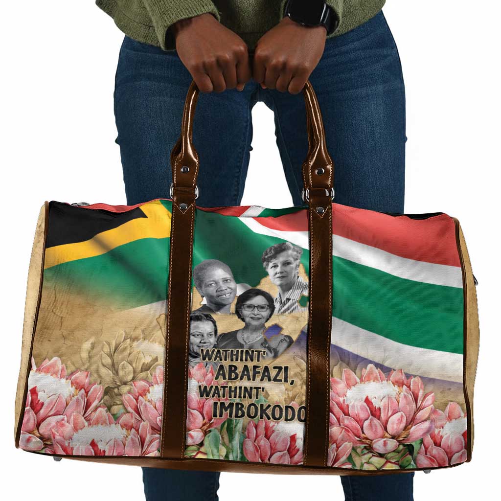 South African Women Mobilisation Travel Bag Wathint Abafazi Wathint Imbokodo