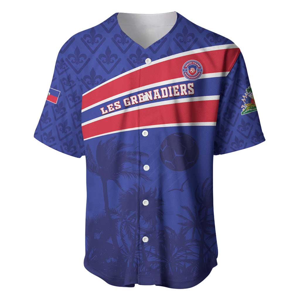 Custom Haiti Football Baseball Jersey Go Champions Les Grenadiers - African Pride