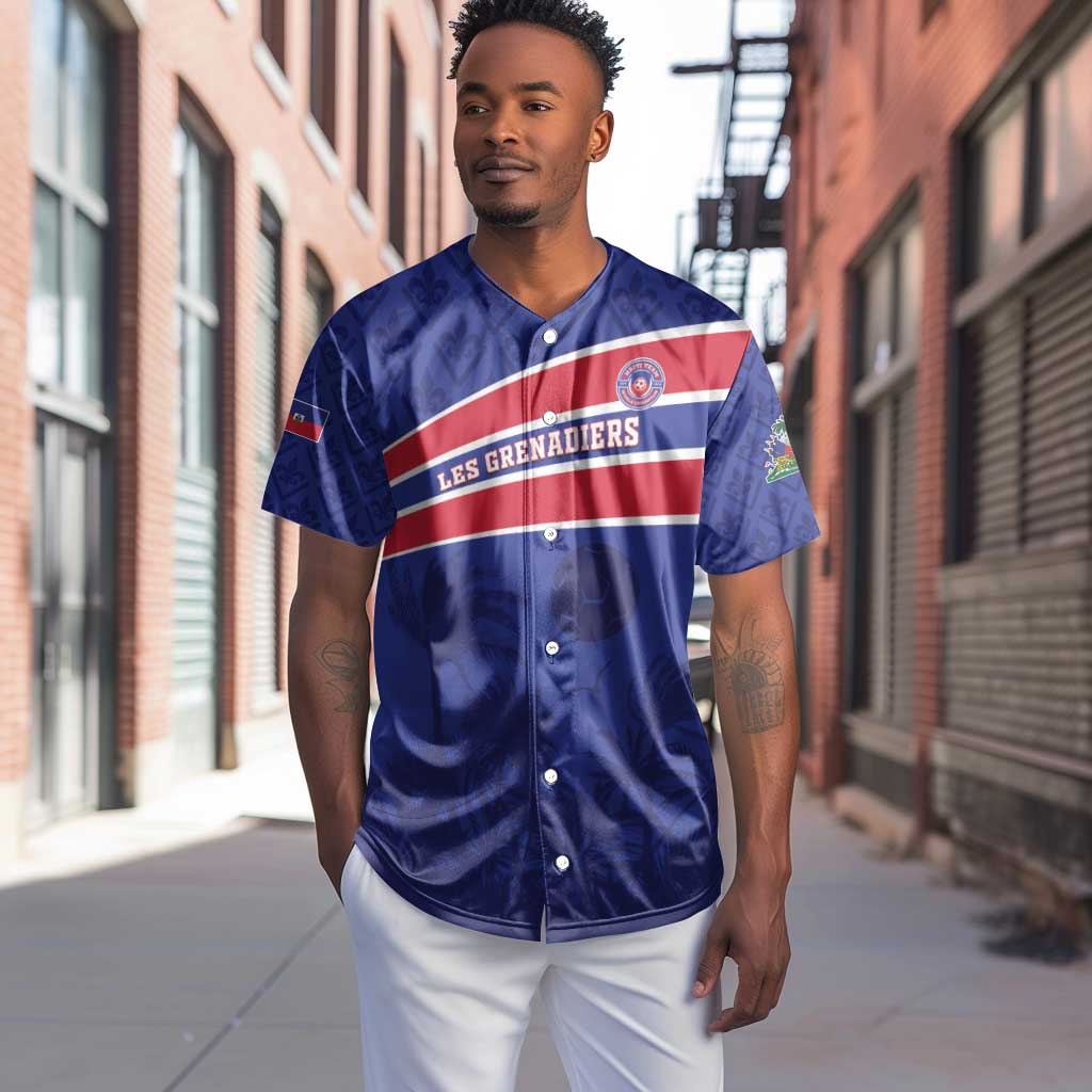Custom Haiti Football Baseball Jersey Go Champions Les Grenadiers - African Pride