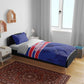 Custom Haiti Football Bedding Set Go Champions Les Grenadiers - African Pride