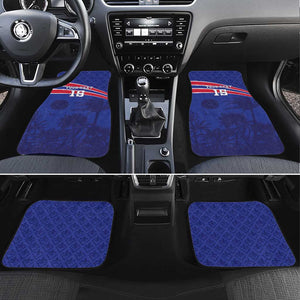 Custom Haiti Football Car Mats Go Champions Les Grenadiers - African Pride