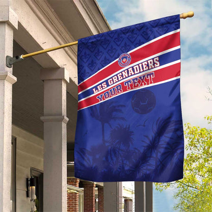 Custom Haiti Football Garden Flag Go Champions Les Grenadiers - African Pride