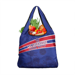 Custom Haiti Football Grocery Bag Go Champions Les Grenadiers - African Pride