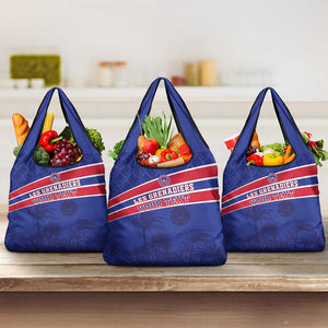 Custom Haiti Football Grocery Bag Go Champions Les Grenadiers - African Pride