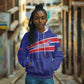 Custom Haiti Football Hoodie Go Champions Les Grenadiers - African Pride