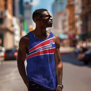Custom Haiti Football Men Tank Top Go Champions Les Grenadiers - African Pride