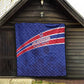 Custom Haiti Football Quilt Go Champions Les Grenadiers - African Pride