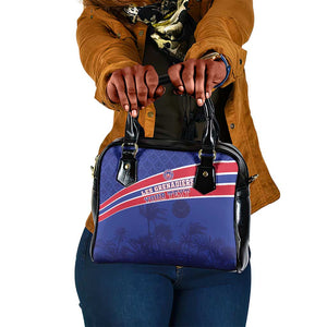Custom Haiti Football Shoulder Handbag Go Champions Les Grenadiers - African Pride