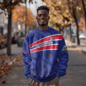 Custom Haiti Football Sweatshirt Go Champions Les Grenadiers - African Pride