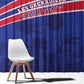 Custom Haiti Football Window Curtain Go Champions Les Grenadiers - African Pride